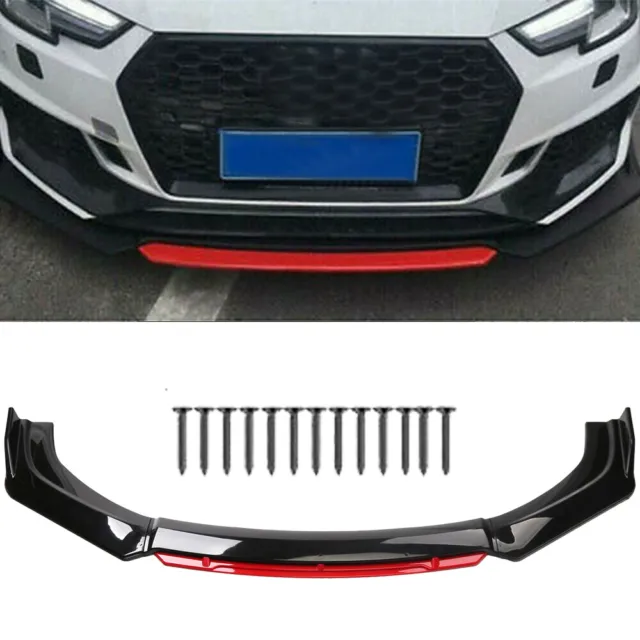 Auto Frontspoilerlippe Frontlippe Spoiler für AUDI A1 A3 S3 A4 B7 B8 Universal