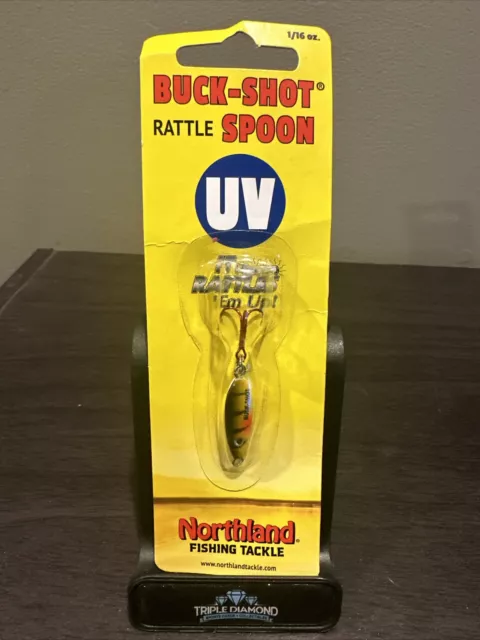 Northland Fishing Tackle - UV Buck-Shot® Spoon - Green Perch