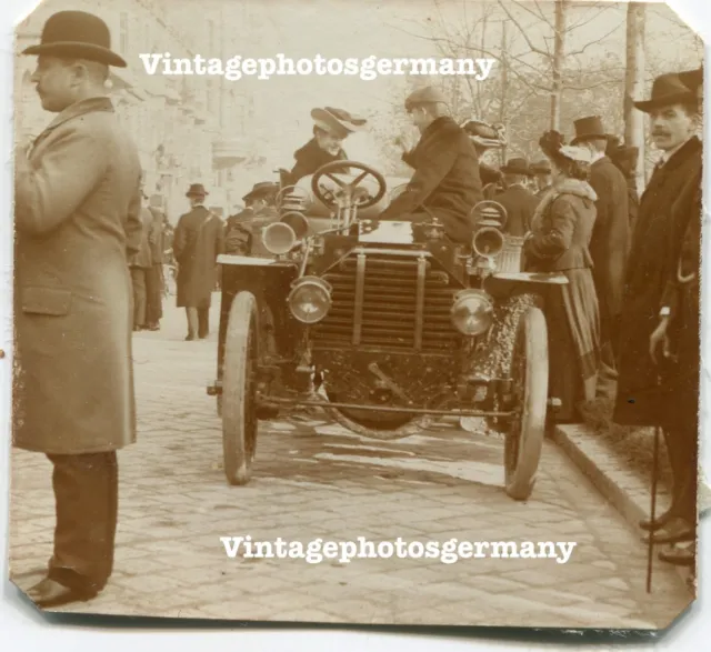 D2864 Foto ca 1912 Österreich Auto Oldtimer PKW Cabriolet Rennwagen Rennen