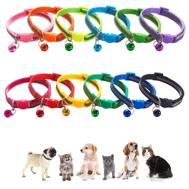 Modello testa con campane decorazione gattino collare gatto gatto cinghia collo accessori per animali domestici