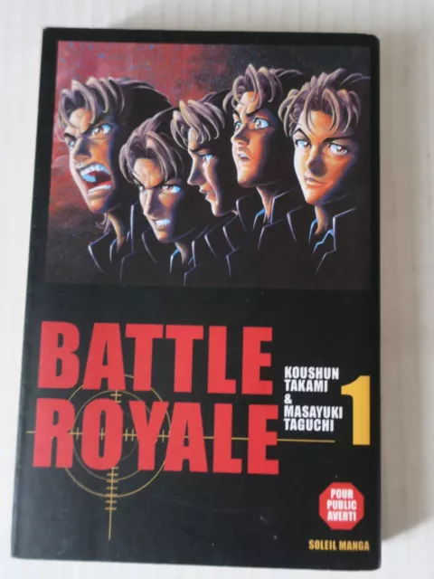 BATTLE ROYALE    - tome 1 / 01   ---- MANGA  FRANCAIS