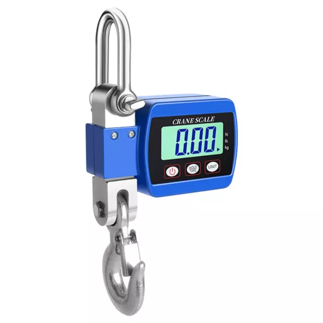 1100Lbs Digital Hanging Crane Scale, 500Kg Heavy Duty Scale for4947