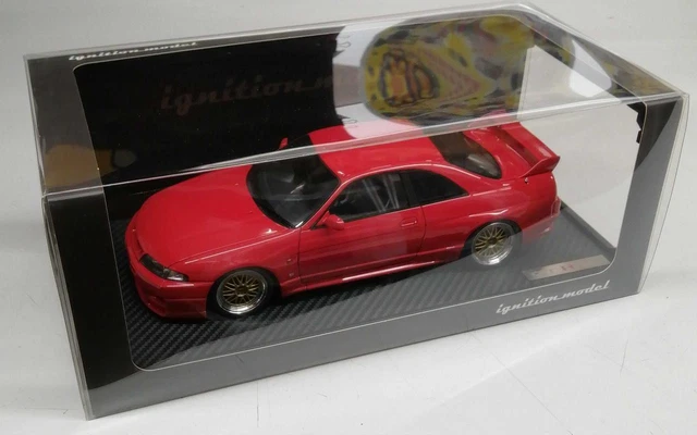 IGNITION MODEL 1/18 Echelle Nissan Skyline Gt-r (R33) V-spec Red 1313 ...
