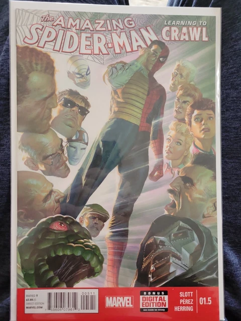 the AMAZING SPIDER-MAN 01.5 1.5   Spiderman edition Marvel comic Book