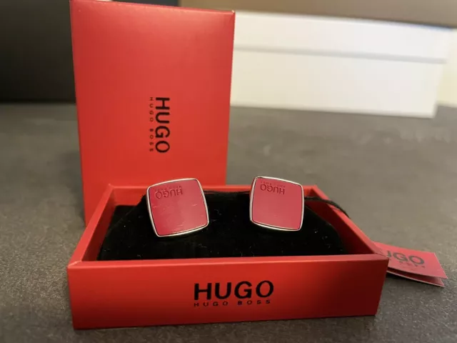 Hugo Boss Selection Herren Manschettenknöpfe NEU Gemelli Polsini Uomo