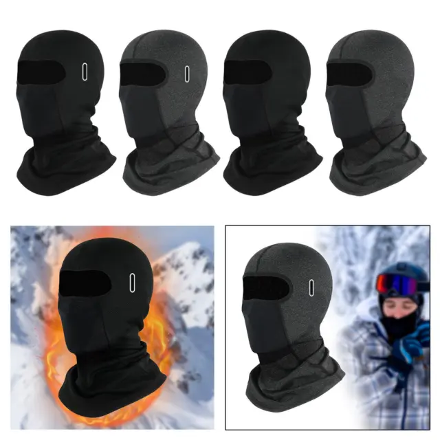 Cagoule pour homme - Cagoule 3 trous - Masque thermique - Masque d'hiver -  Chauffe-cou - Masque de ski Cagoule - Masque Bally
