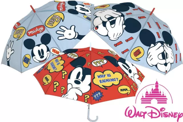 Ombrello da Pioggia baby topolino large automatico walt disney