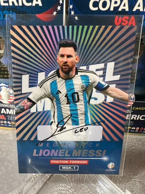 2024 COPA AMERICA USA EF PERU - Lionel Messi MGK 1 ARGENTINA - Printed Auto