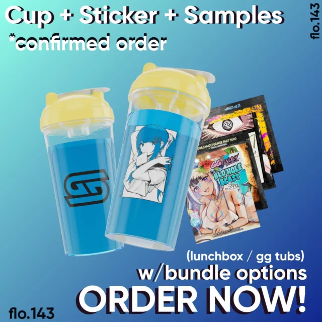 Gamer Supps Waifu Cup S3.2 Surfer Limited Edition Shaker GG LE w