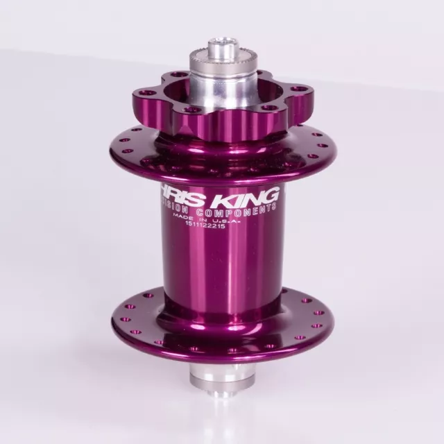 Chris King ISO MTB Front Hub SD QR - 32 Hole - Purple