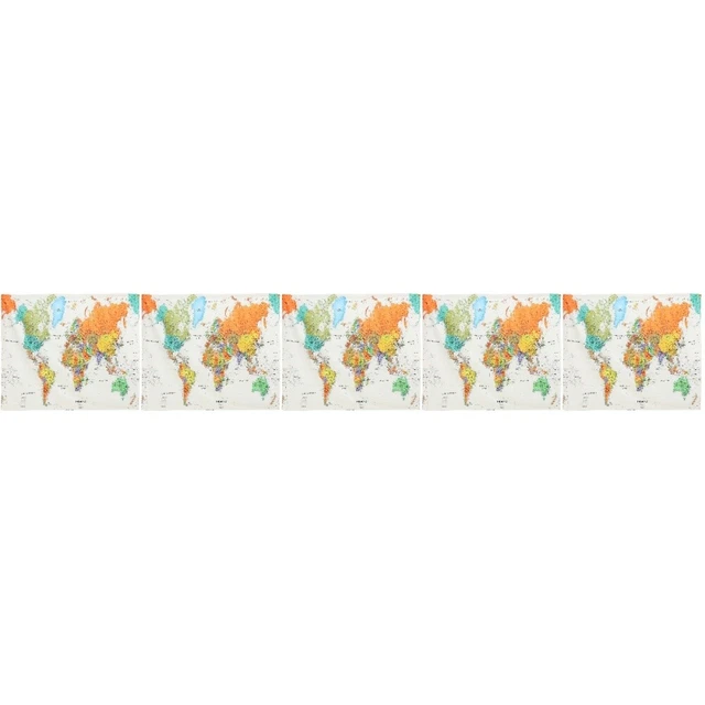world map hanging cloth 5x Lasting Creative wall hanging earth tapestry World Ma