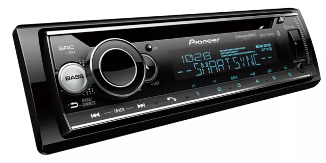Pioneer DEH-S7200BHS CD/MP3 Player Bluetooth AUX Input HD Radio XM Radio Ready