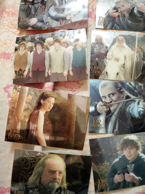 Rare 2002 Topps Chrome Lord of the Rings Special 10 cards