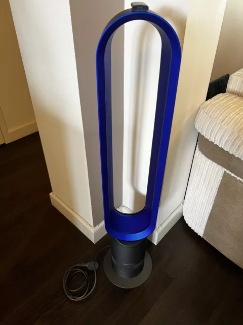 Dyson AM07 10 Speed Tower Fan - Blue/Silver - With Remote