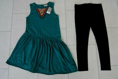 New Girls Next Dress & Leggings Outfit Age 10 Years