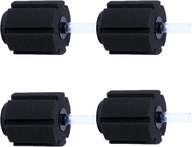 4 Pack Aquarium Sponge Filter Breeding Fry Betta Shrimp Nano Fish Tank 4Pcs