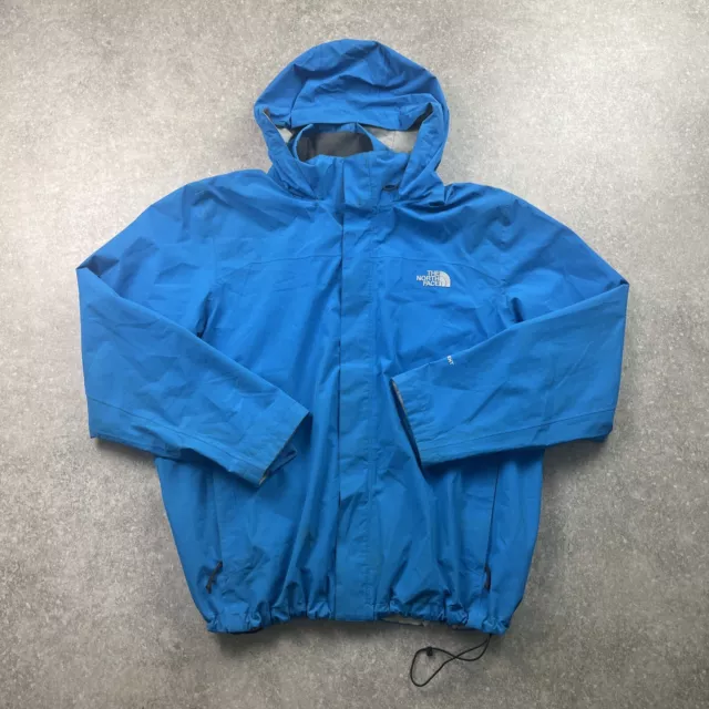 Mens The North Face Bright Blue Hyvent Jacket/Rain Coat Size XL