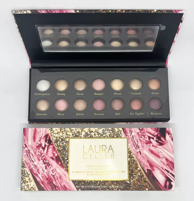 Laura Geller The Delectables 14 Multi-Finish Baked Eyeshadows - PINK PROSECCO