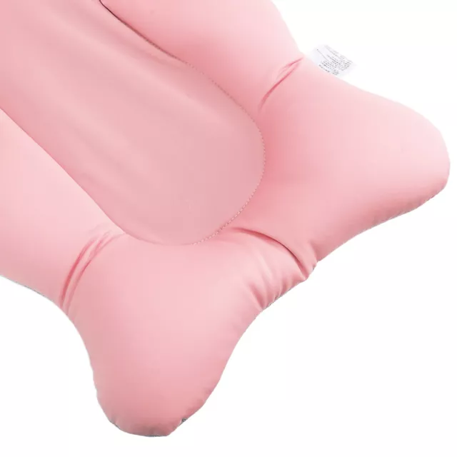 (Pink) Baby Bath Siège Baignoire Coussin Doux Baby Sink Coussin De Bain Baignoir