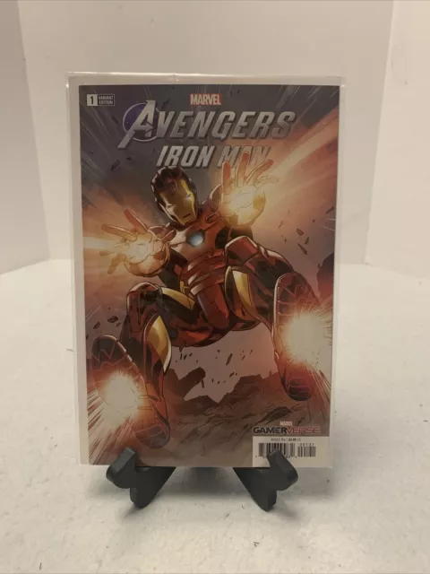 Marvels Avengers Iron Man 1 1:50 Ryan Benjamin Incentive Variant Nm-