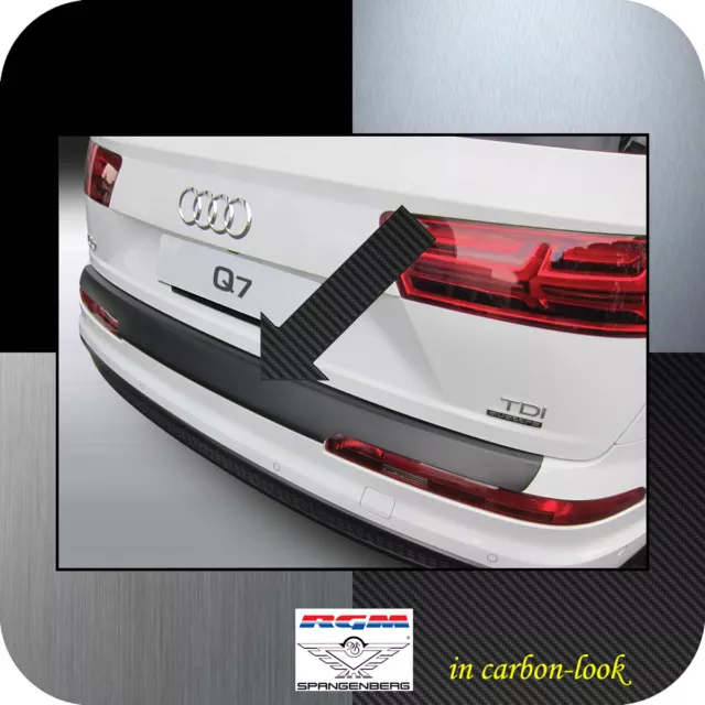 Exklusiv RGM Ladekantenschutz Carbon-Look für Audi Q7 II SUV 4M ab Bj. 01.2015-