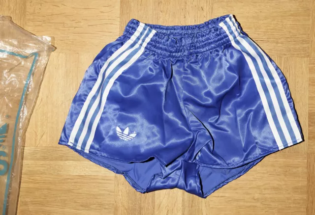 adidas vintage ventex sprinter shorts glanz 80er turnhose Glanzshorts 70 / 28