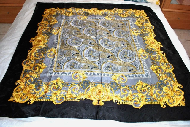 Foulard En Soie 100% Airbus Industrie Par François De Reix - Occasion En Très Bon état - Multicolore