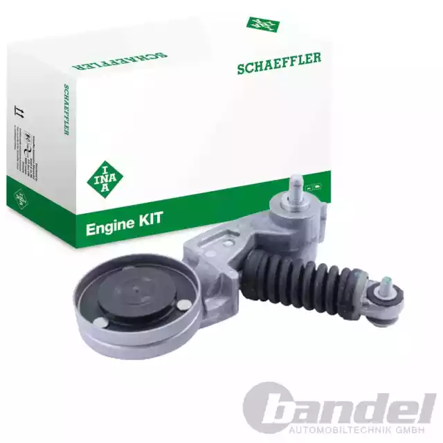 INA Arm Poulie Courroie Trapézoïdiale Convient pour Audi A5 A6 A8 Q7 VW Touareg