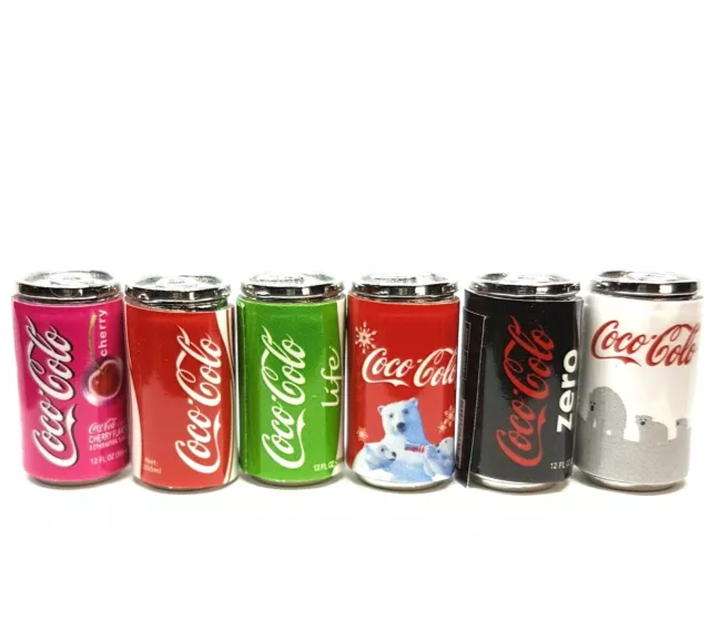 Add to Coles Stikeez 2 Minis - Set of 6 Collectible Coke Cans