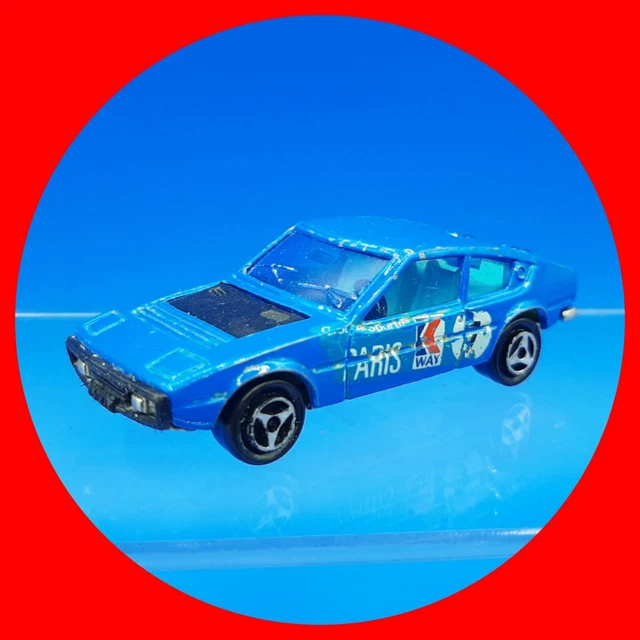 Majorette Matra Bagheera N°219 Bleu K-Way - Série 200 Or, échelle 1:60, état Neuf Sous Blister