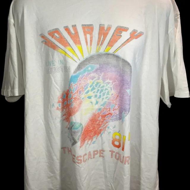 Lucky Brand Journey Escape Tour 1981 Repop Concert Shirt NWOT Mens SZ L