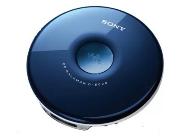 Boxed Sony DNE005 CD Walkman with MP3 Playback - Blue (D-NE005/L)