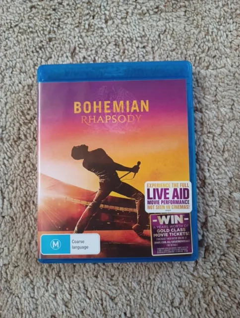 Bohemian Rhapsody (Blu-ray, 2018) FREE POSTAGE