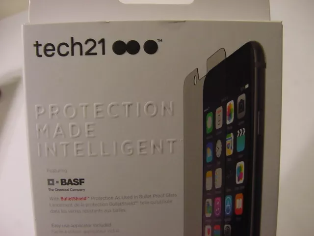 Neuf - Tech 21 Impact Bouclier Anti-Éblouissement Pour Iphone 6 Plus 2