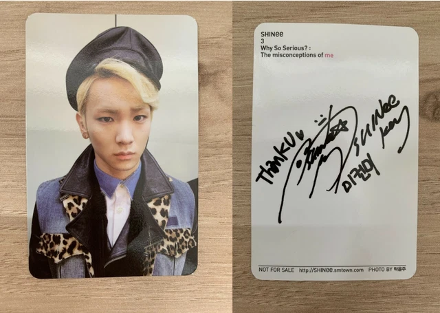 SHINEE JONGHYUN PHOTOCARD Official - The Misconceptions of Us