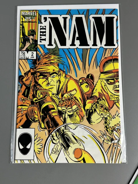 Marvel Comics The Nam Vietnam War Books 1-4 7-9 25 21 9 Issue Lot Retro 1980s 3