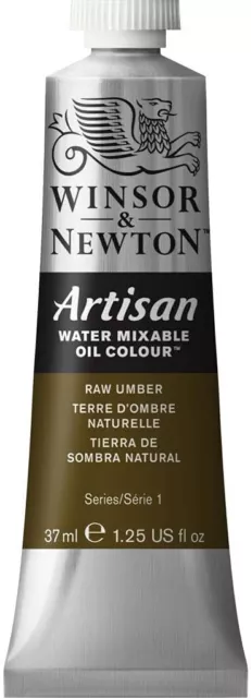 Winsor & Newton 1514554 Artisan wassermischbare Ölfarbe 37ml Tube Umbra natur