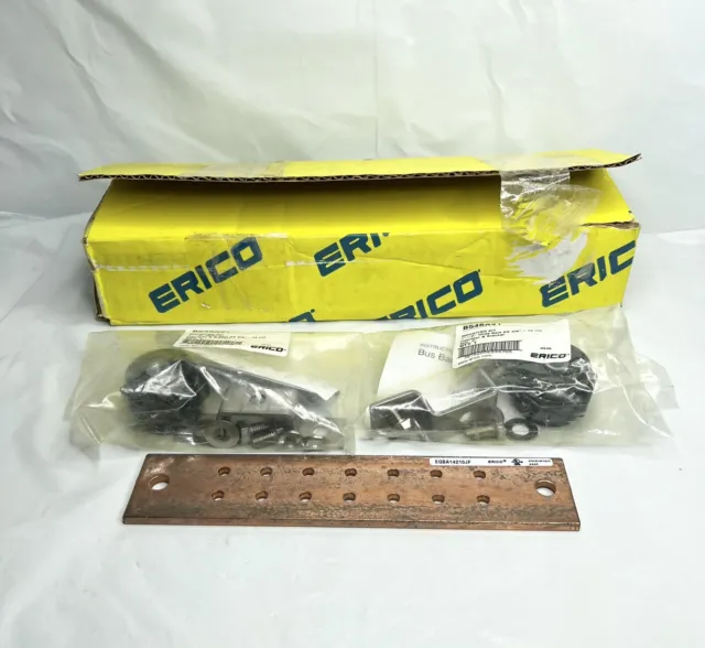 Erico Mounting Kit EGBA14210JF GRD Busbar 1/4 x 2 x 10