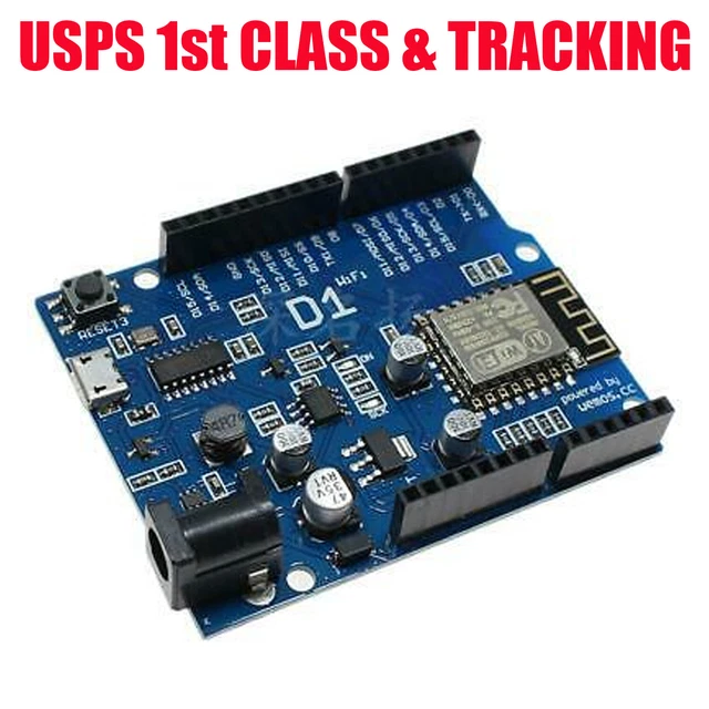 WEMOS D1 CH340 WiFi Size Development Board ESP8266 ESP-12F Fit For ...