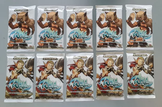 Lot de 10 Booster WAKFU DOFUS série INCARNAM Neuf  Scellé 15 carte upper deck VF