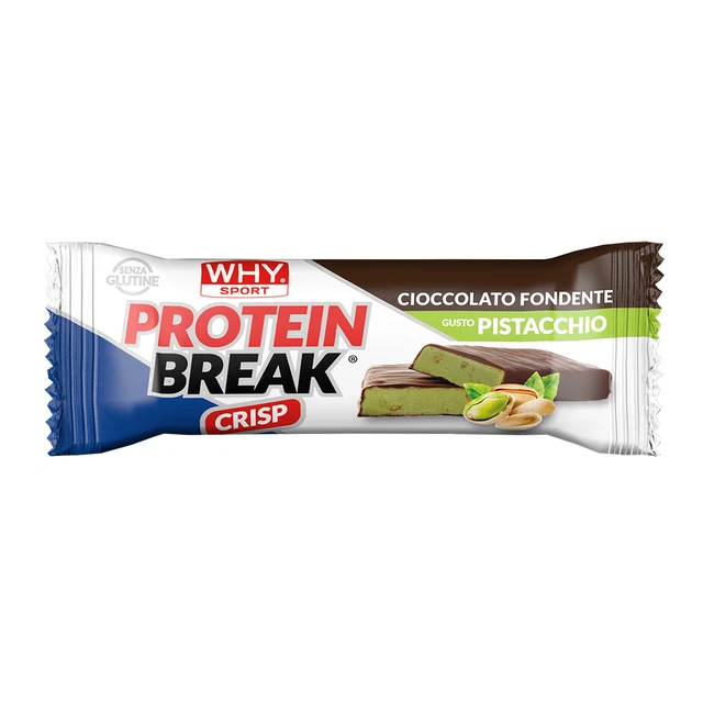 WHY SPORT Protein Break 30 G - Pistazie Schokolade Mdh : 31-12-2023