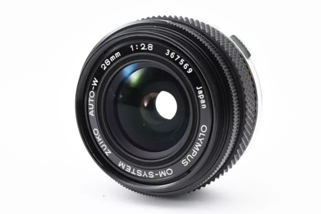 [Exc+5] OLYMPUS OM-SYSTEM ZUIKO AUTO-W 28mm F2.8 Wide Angle Lens from Japan