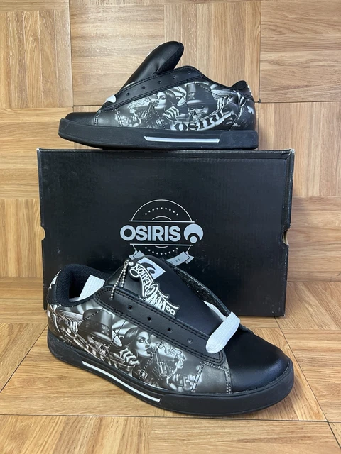 OSIRIS SERVE OG Abel Creation Skull Top Hat Skater Shoes  display picture 1