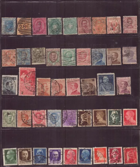 Italie Lot De 374 Timbres Oblitere / * / ** Toute Periode Lot 191