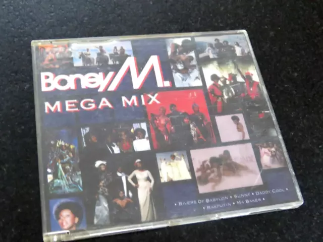 BONEY M. - Mega Mix CD MAXI / BMG - 74321 12606 2 / 1992