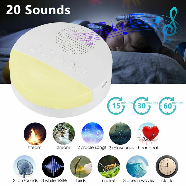 White Noise Nature Sound macchina sonnifero suona macchina per dormire
