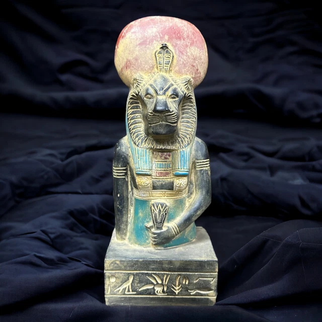 RARE SEKHMET STATUE Ancient Egyptian Antiques Goddess of War Pharaonic ...