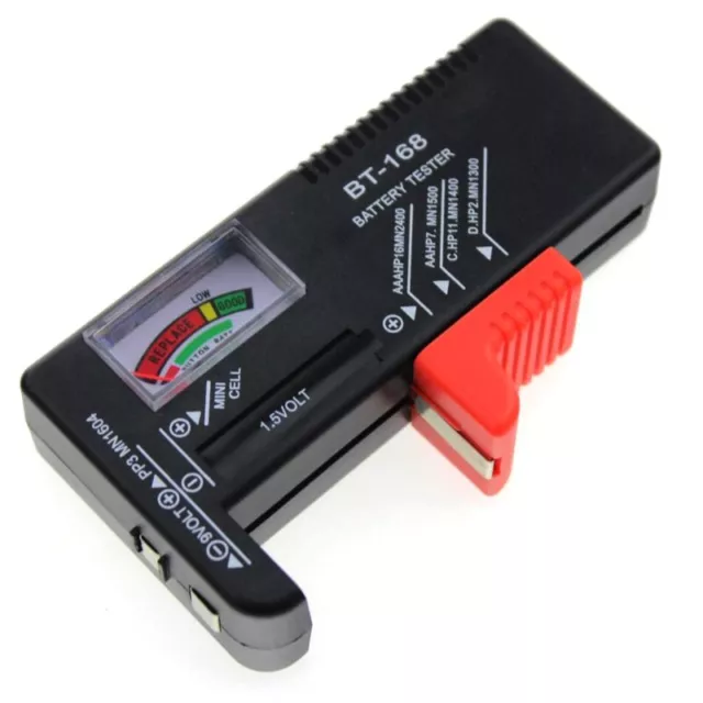 Tester Capacity Check Tool for AA AAA 9V 1.5V Quickly Determine