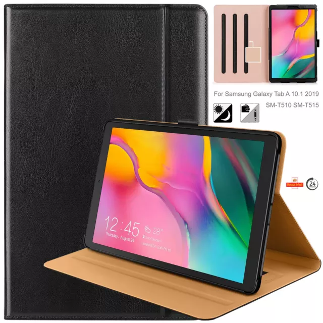 Elegante Echtleder Hülle Smart Cover für Samsung Galaxy Tab A 10,1" SM-T515