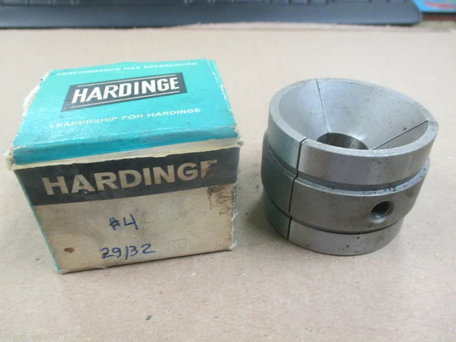 Surplus Hardinge Brand Warner & Swasey #4 Round Smooth 29/32" Collet Pad
